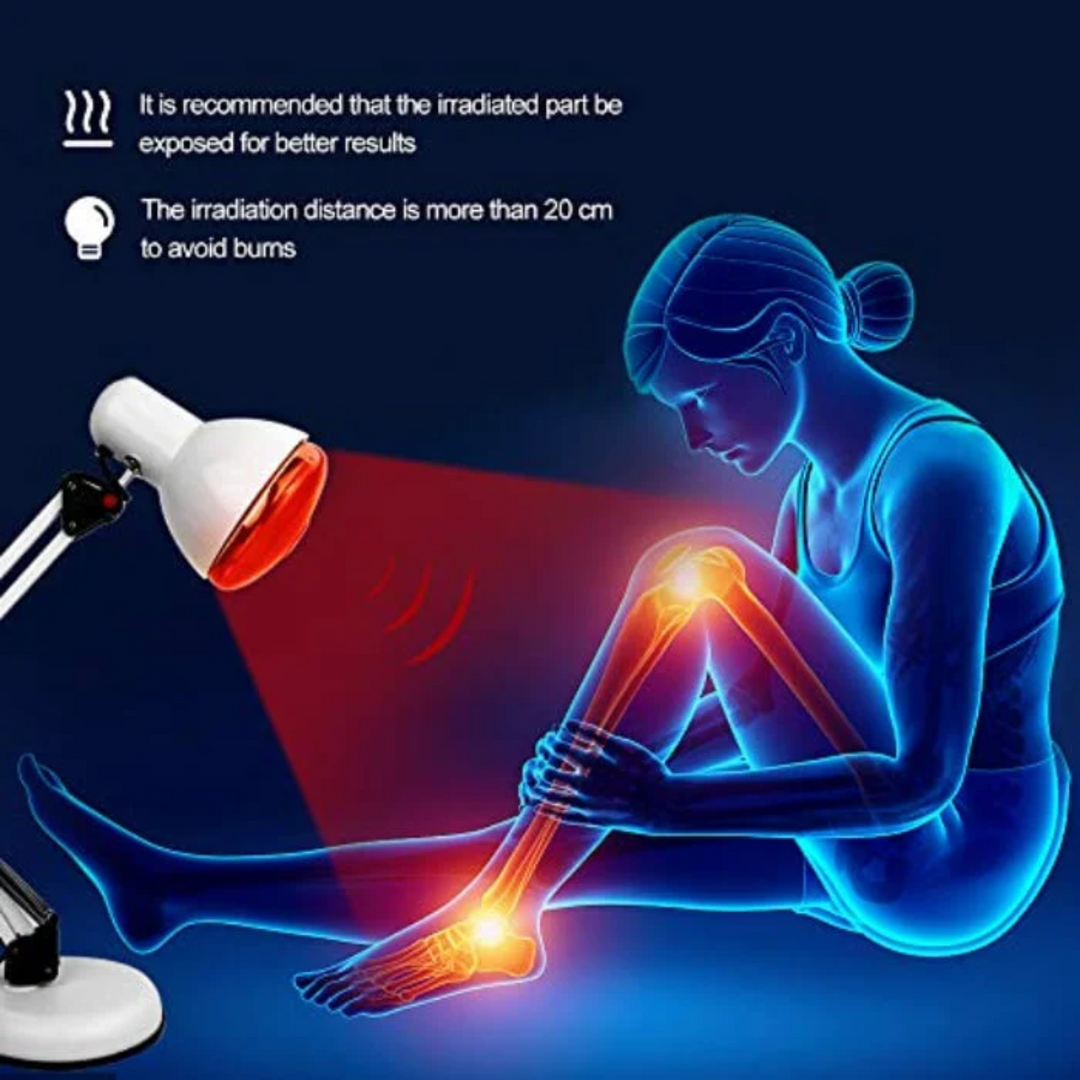 BowLift | Red Light Therapy Lamp for Skin - Infrared Heating with Tripod Stand