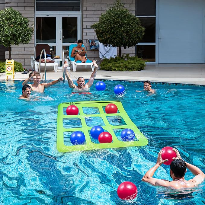 BowLift | Inflatable Pool Tic Tac Toe