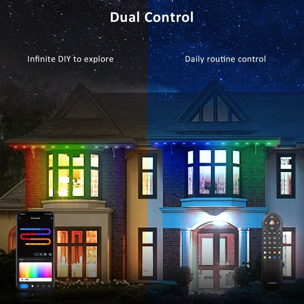 BowLift | Smart Rainbow LED Permanent Outdoor Light