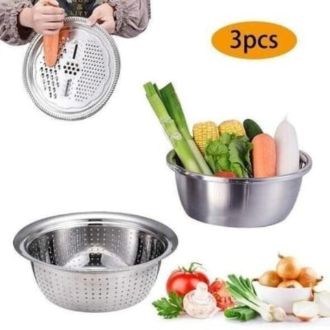 Stainless Steel Fine Mesh Strainer Set Bowlift