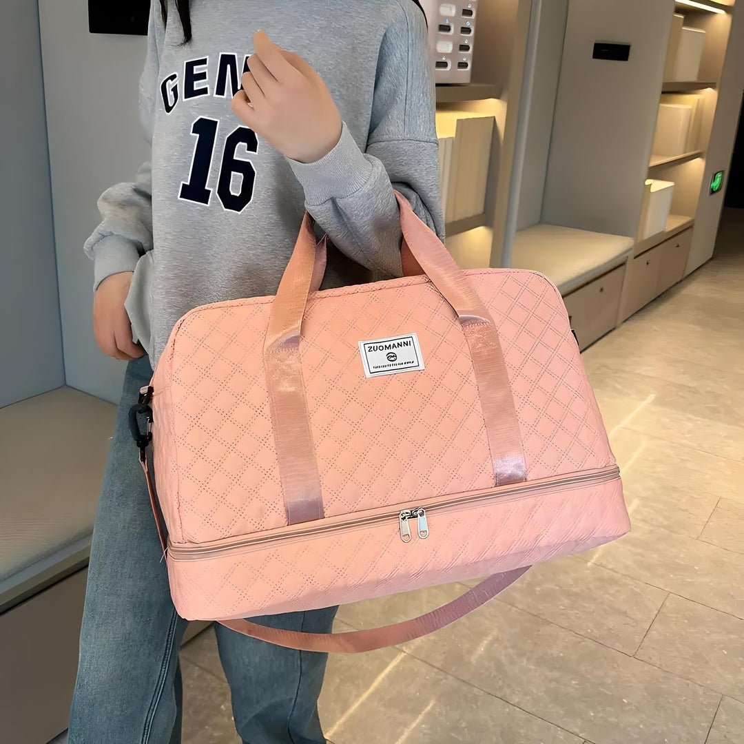 BowLift | Spacious Weekender Duffle Bag | Water-Resistant, Multi-Compartment & Ideal for Short Trips and Gym Sessions
