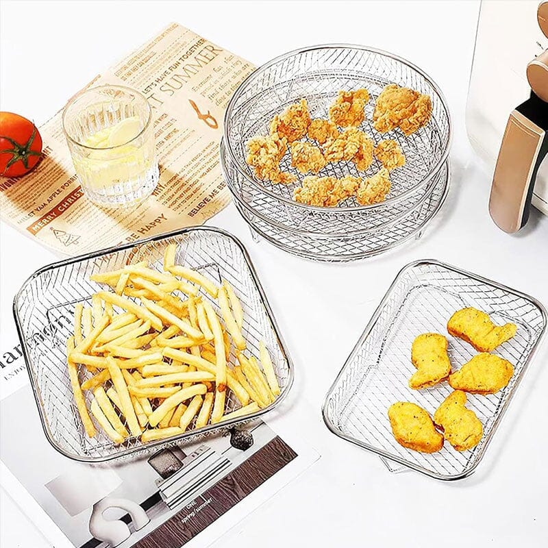 BowLift | Stackable 3-layer Air Fryer Stand