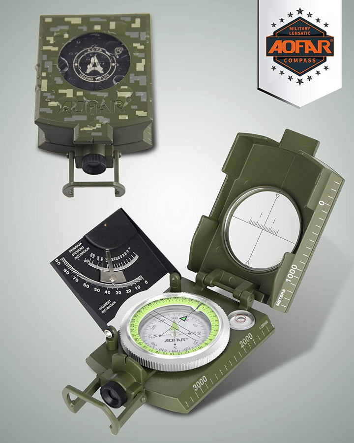 BowLift | Multifunctional Military Aiming Navigation Compass Compass