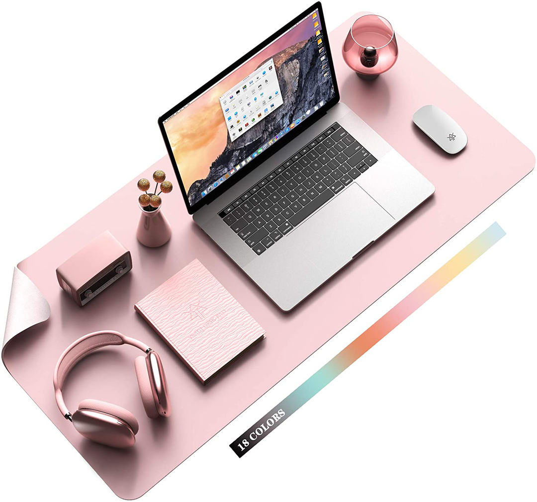 BowLift | Desk Pad Protector Waterproof Non-Slip Leather Office Mouse Mat