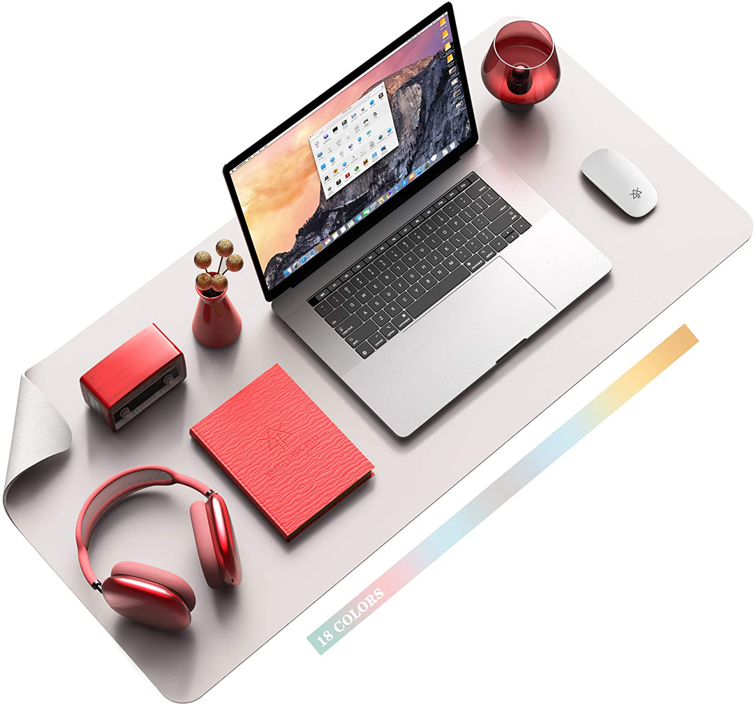 BowLift | Desk Pad Protector Waterproof Non-Slip Leather Office Mouse Mat