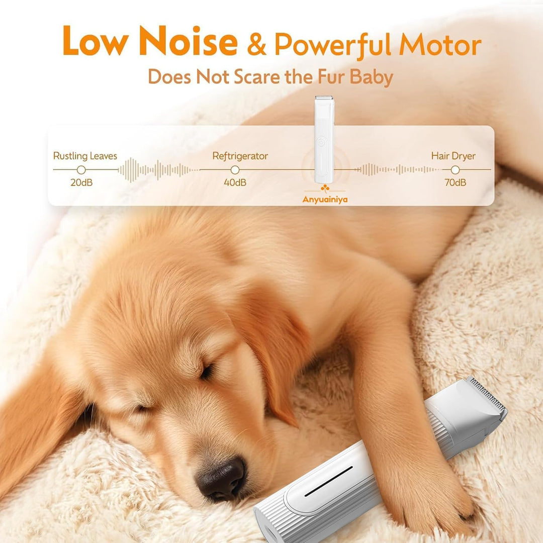 4-in-1 Cordless Pet Grooming Clippers with Nail Grinder – Velporo Bowlift