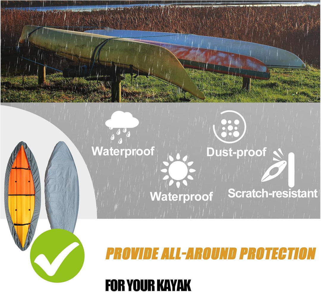 BowLift | Waterproof UV-Resistant Kayak Cover with Adjustable Straps – Marivor