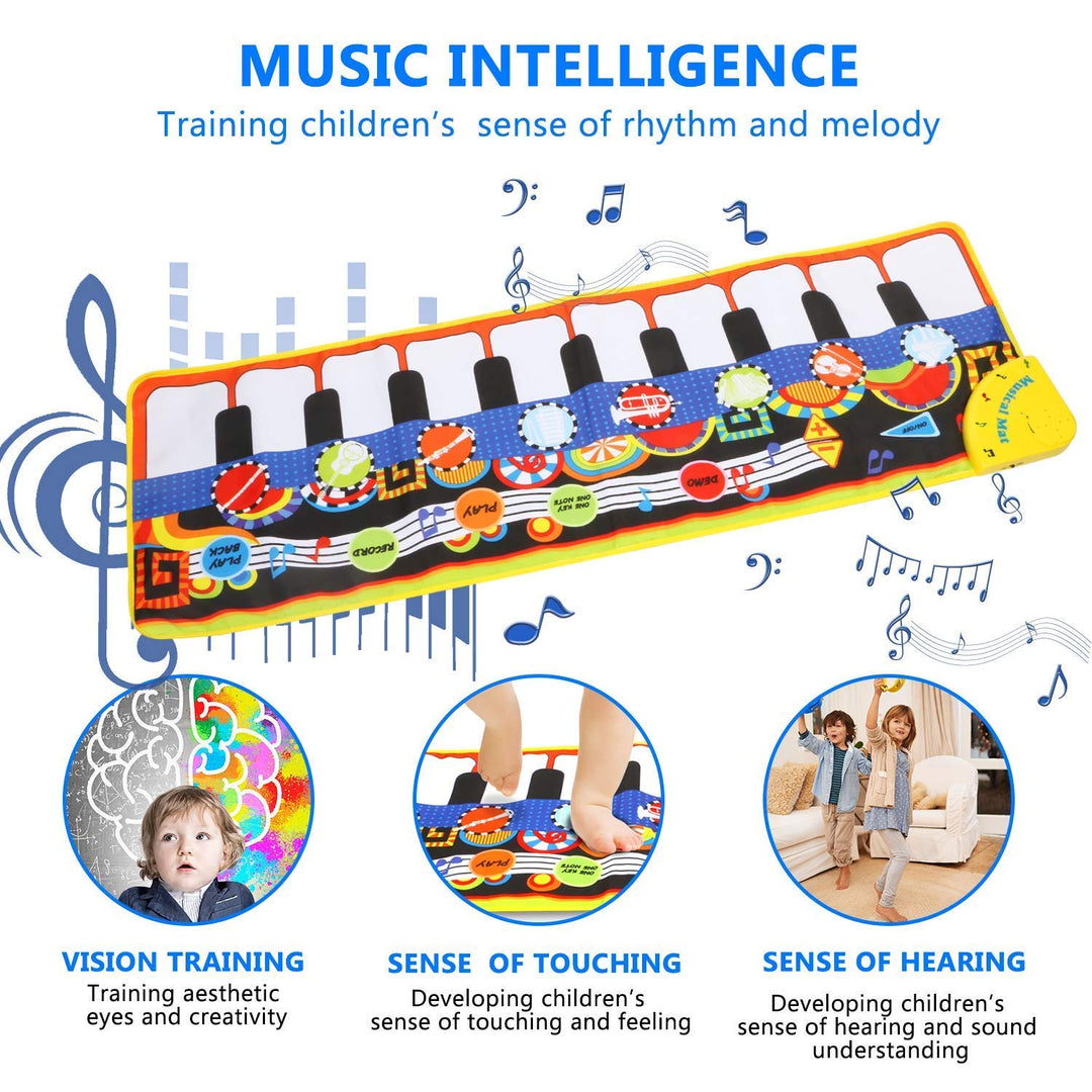 BowLift | Musical Play Mat for Kids with Instruments