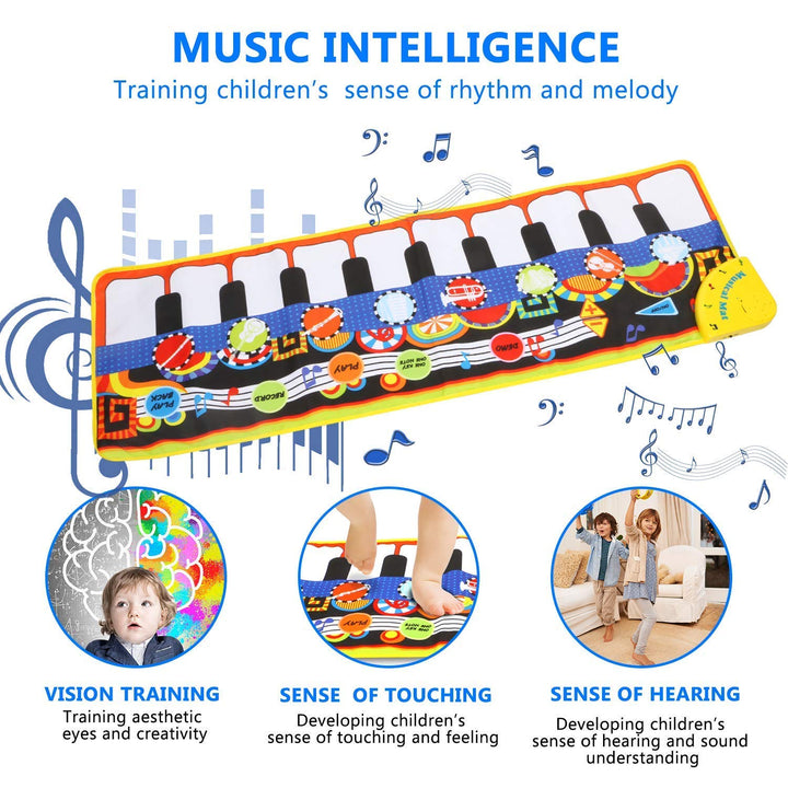 BowLift | Musical Play Mat for Kids with Instruments