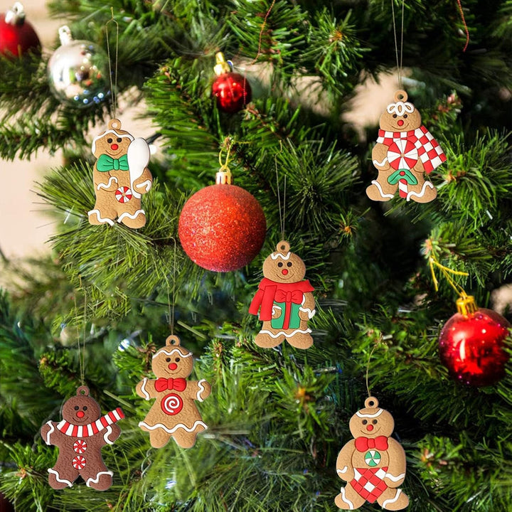 BowLift | Set of 12 Gingerbread Ornaments - SweetBakes