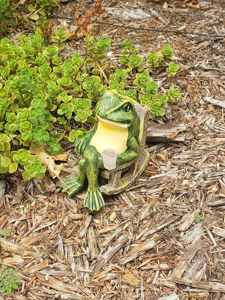 BowLift | FrogShine - Solar Garden Lighting Sculpture