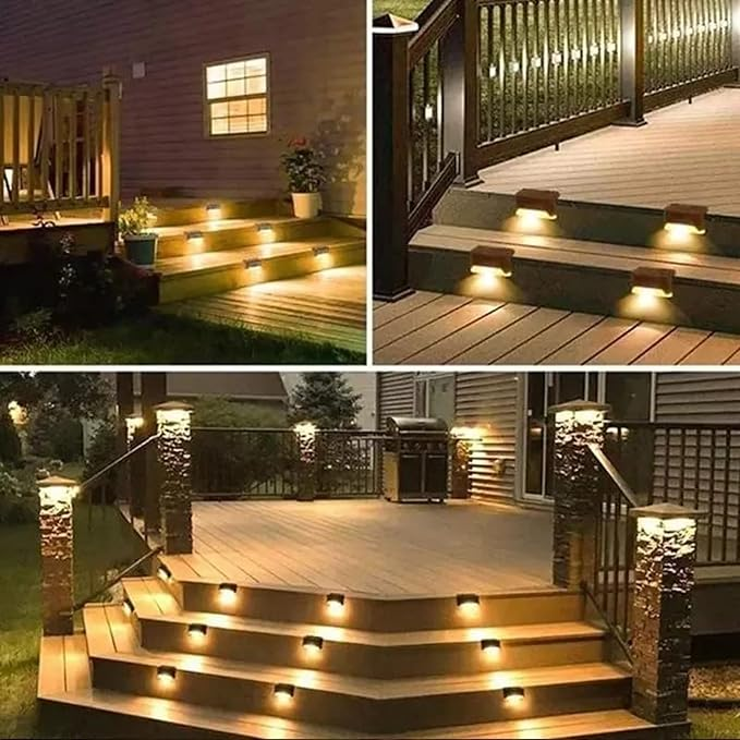 BowLift | Outdoor Solar Fence Lights LED Wall Mounted