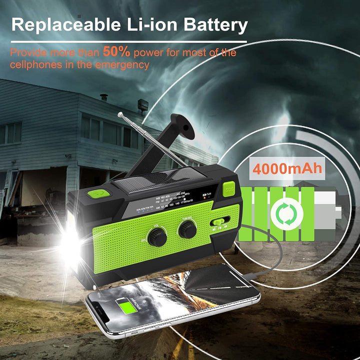 BowLift | Emergency Crank Weather Radio