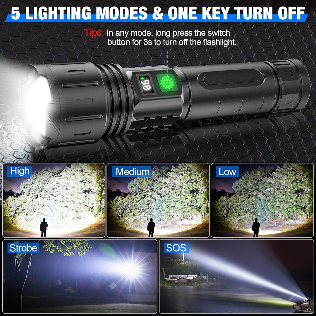 Brightest flashlight in the world – 100,000 lumens | Bowlift