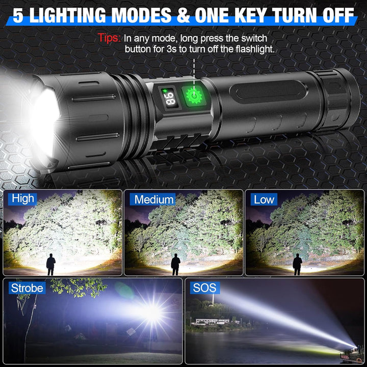Brightest flashlight in the world – 100,000 lumens | Bowlift