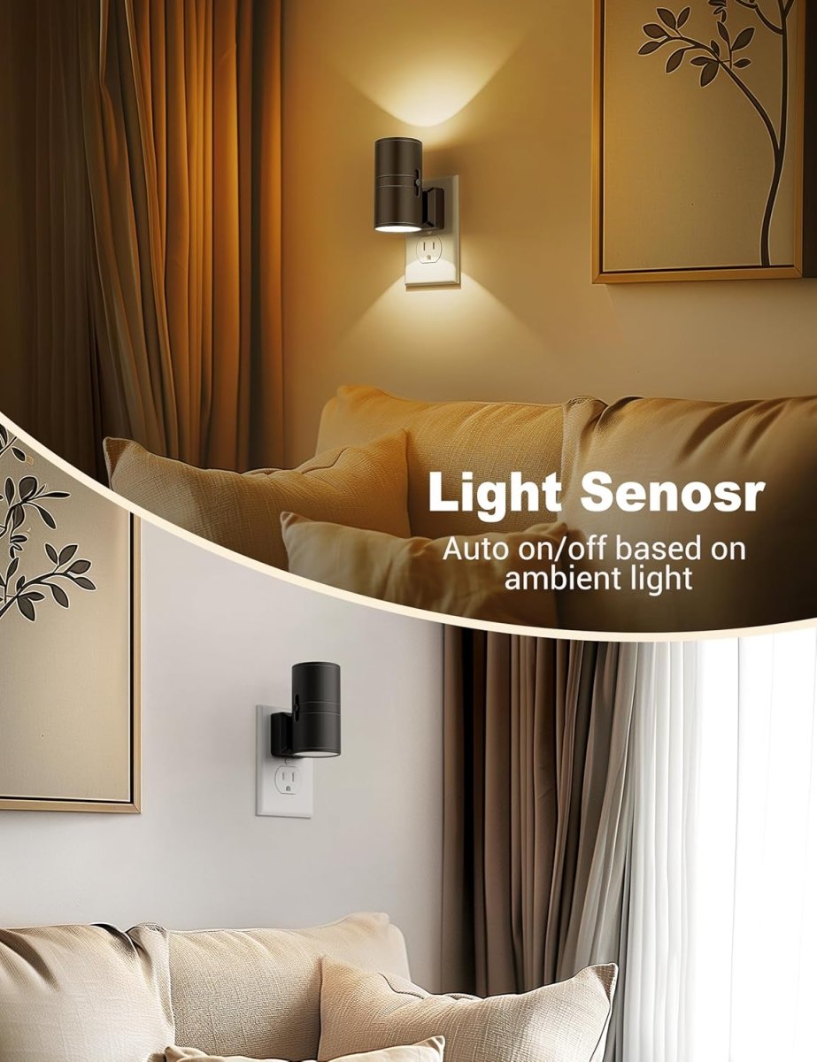 BowLift | Night light - Dimmable LED bulb - Adjustable brightness - Ideal for bedrooms and corridors