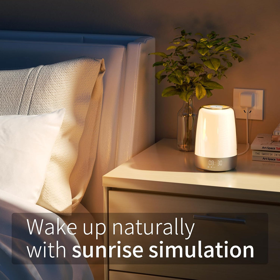 LightStart Wake-Up Lamp – Sunrise Simulation and Dimmable Night Light | Bowlift