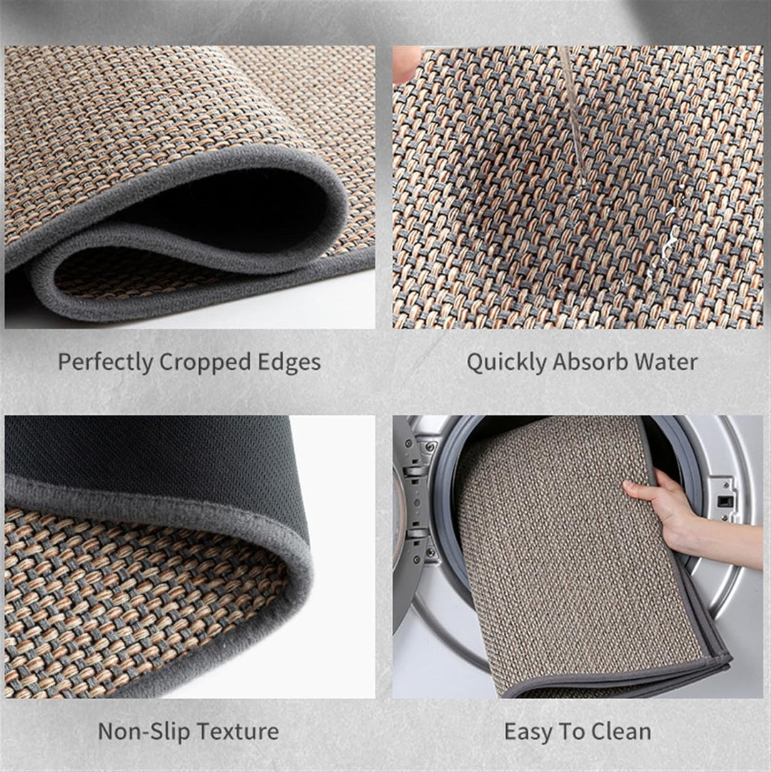 BowLift | Woven Indoor Door Mats | Machine Washable. Non-Slip & Ideal for Home Decor and High-Traffic Areas