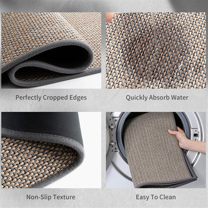 BowLift | Woven Indoor Door Mats | Machine Washable. Non-Slip & Ideal for Home Decor and High-Traffic Areas