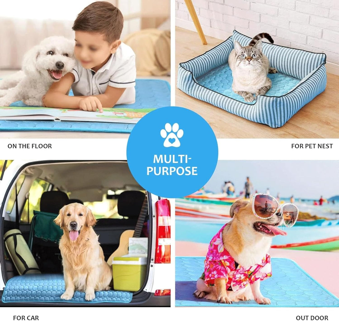 Extra-Large Dog Cooling Mat for Summer Comfort | Bowlift