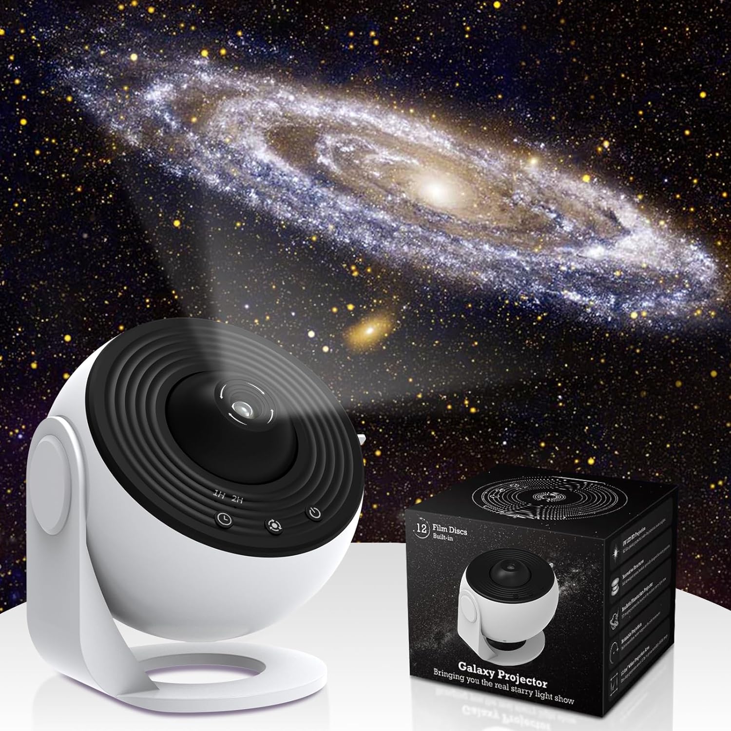BowLift | 360° Planetarium Projector | Improved Relaxation and Stress Relief