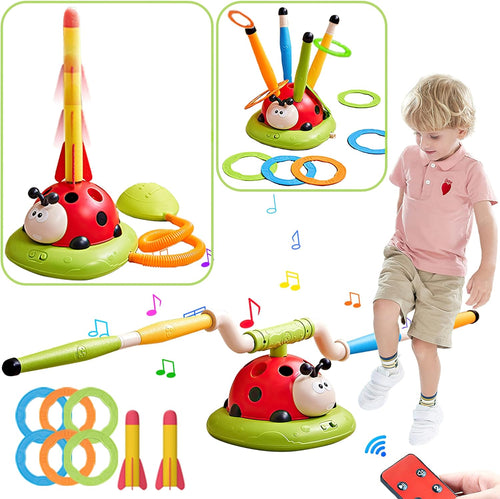 BowLift | 3-in-1 Ring Toss and Rocket Games - Exploration of Adventure
