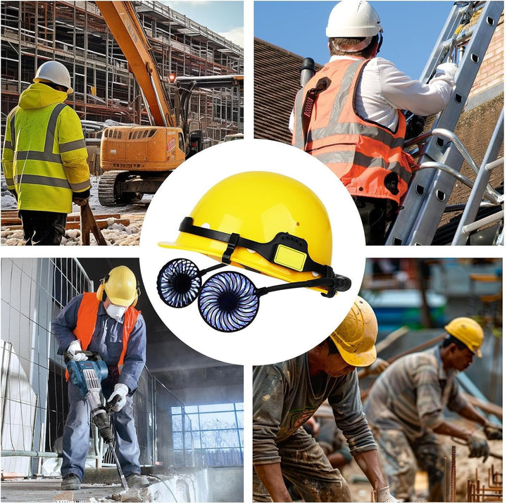 BowLift | Ventilated Construction Helmet with Adjustable Cooling Fan – Biniveil