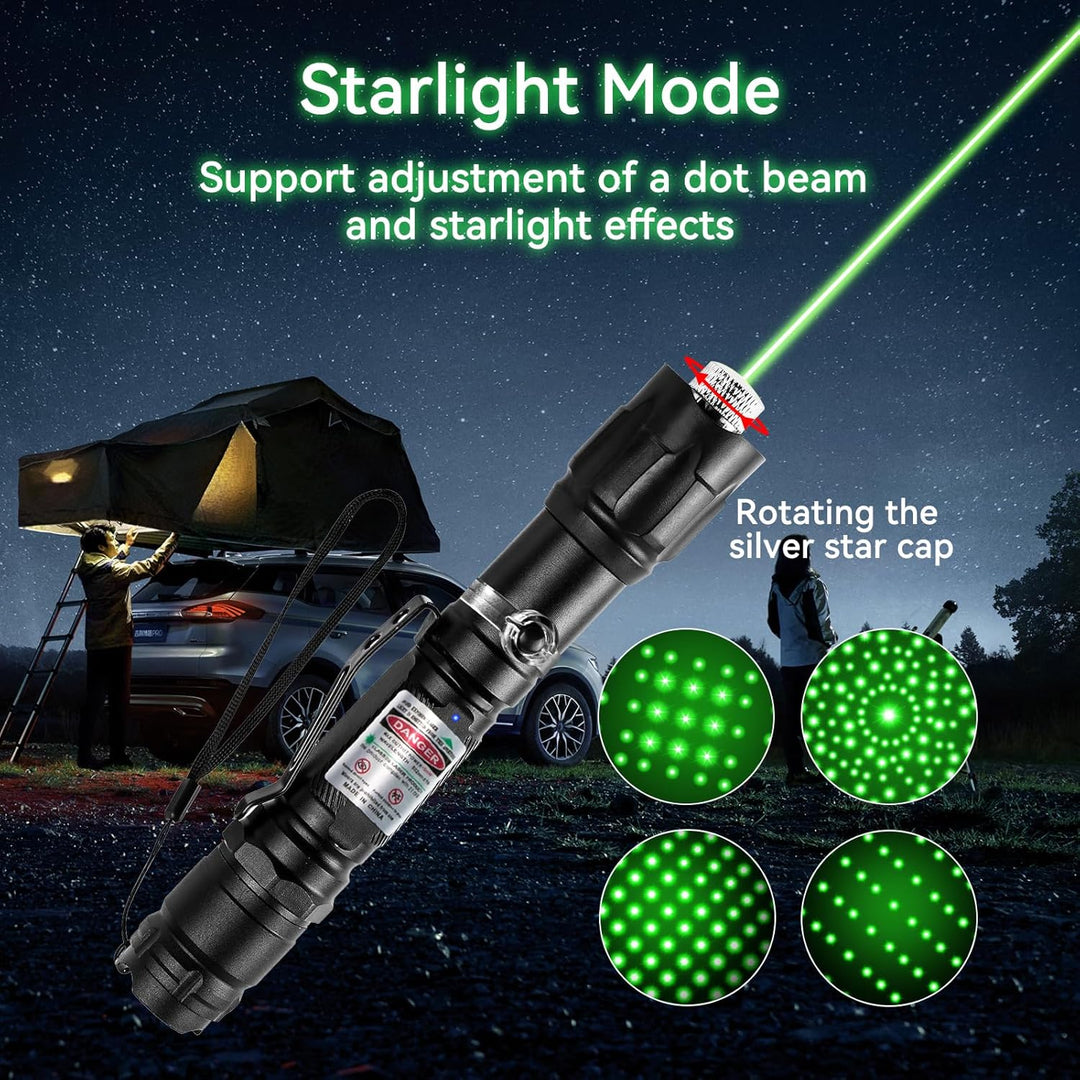 BowLift | Flashlight Rechargeable Green Outdoor LED Torch