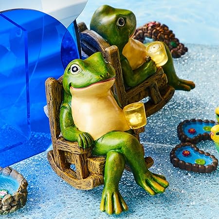 BowLift | FrogShine - Solar Garden Lighting Sculpture