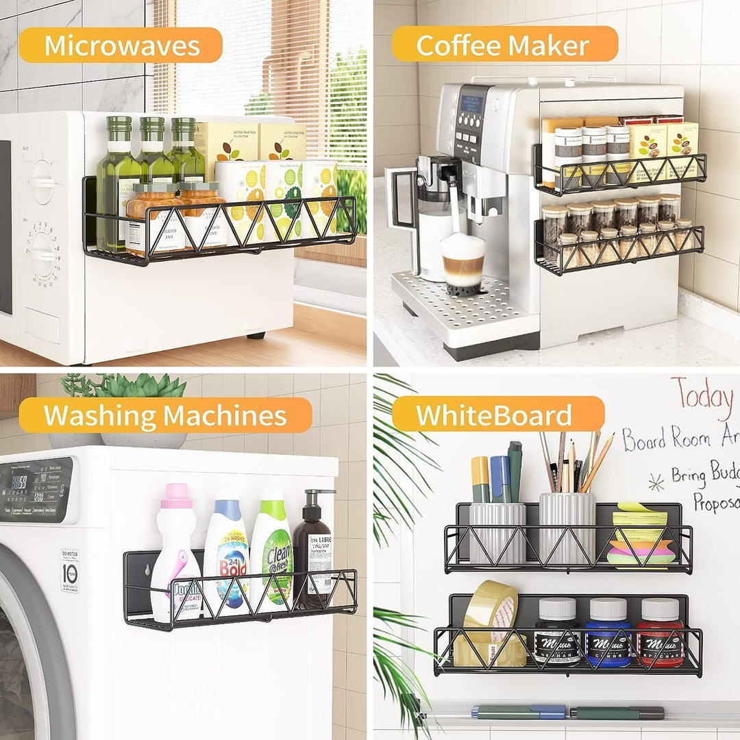 BowLift | No-Drill Magnetic Spice Rack Set – Vespera