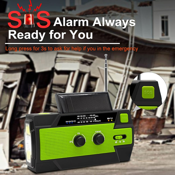 BowLift | Emergency Crank Weather Radio