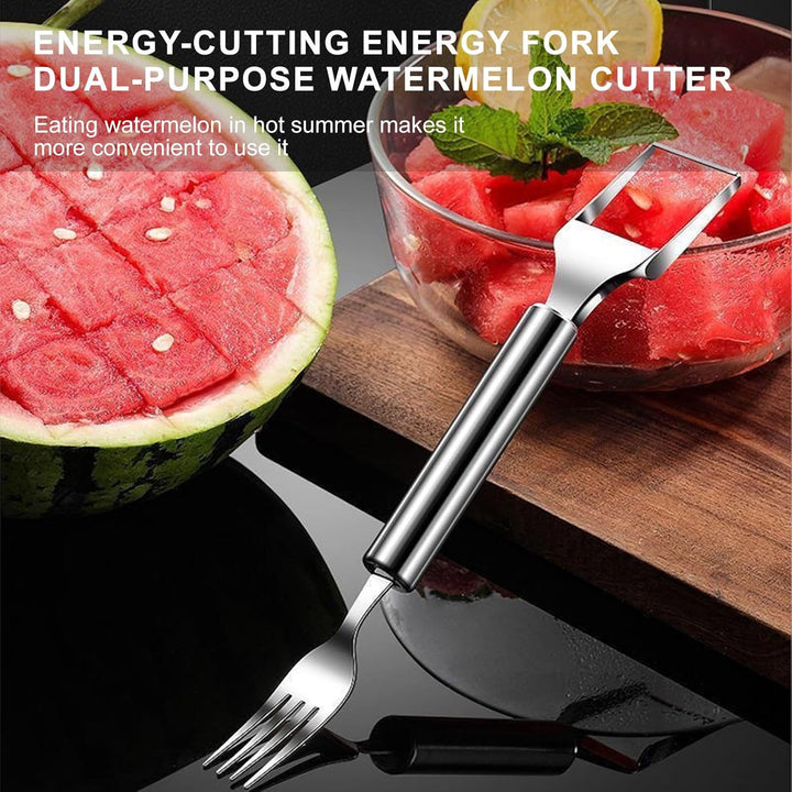BowLift | Woyuosn 2-in-1 Stainless Steel Watermelon Fork Slicer