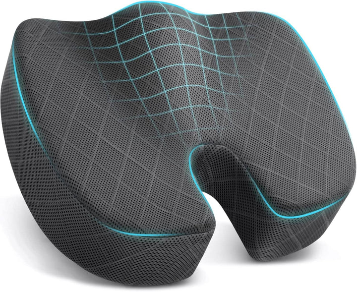 BowLift | Memory Foam Seat Cushion for Office, Car, and Travel