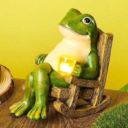 BowLift | FrogShine - Solar Garden Lighting Sculpture