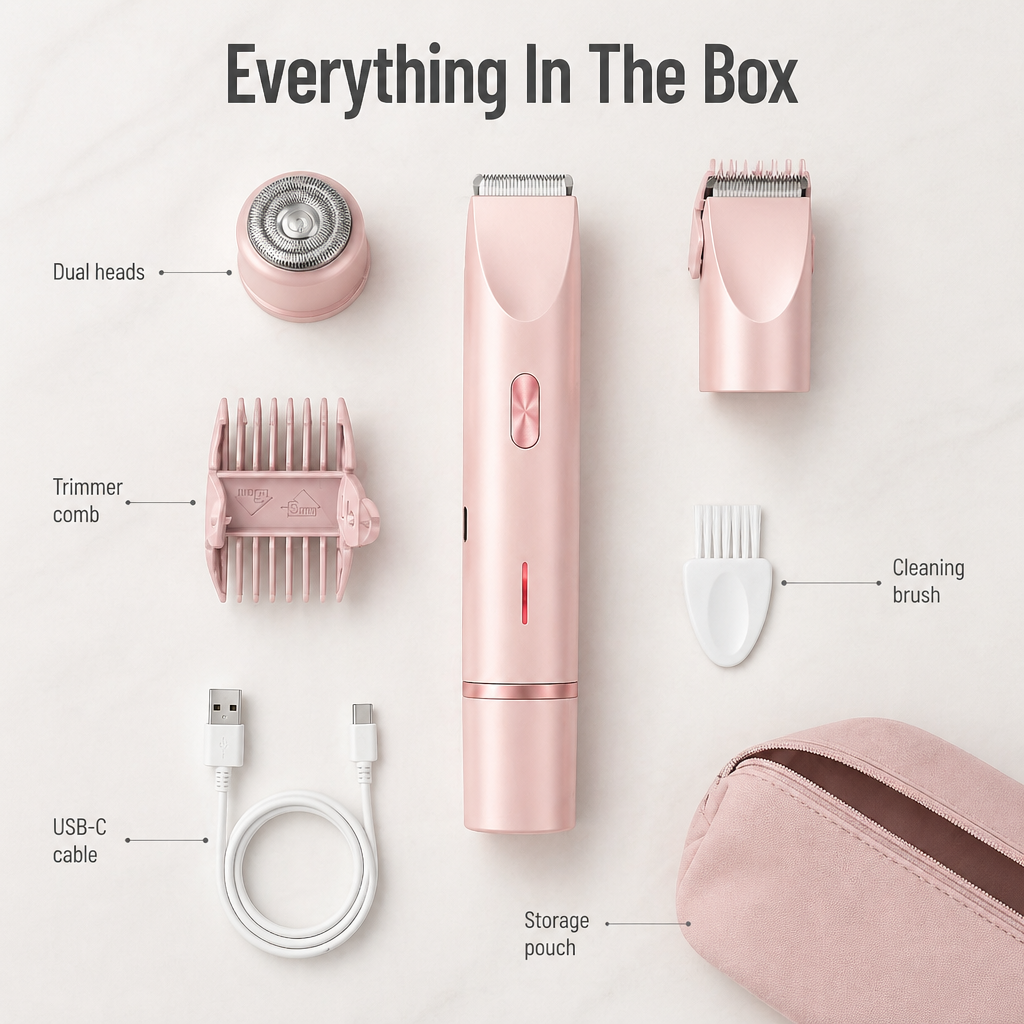 RadianceGlide 2-in-1 Women's Razor Face & Body | Bowlift