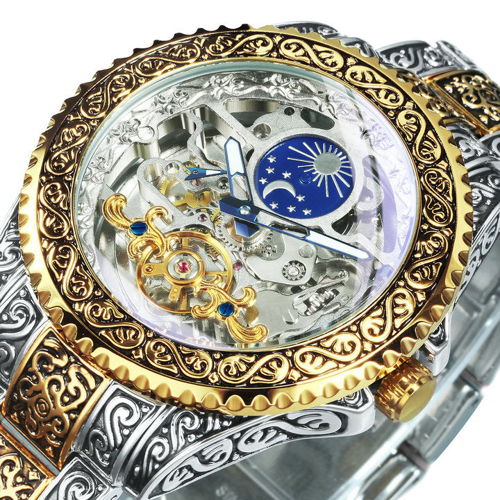BowLift | Vintage Moon Automatic Tourbillon Watch