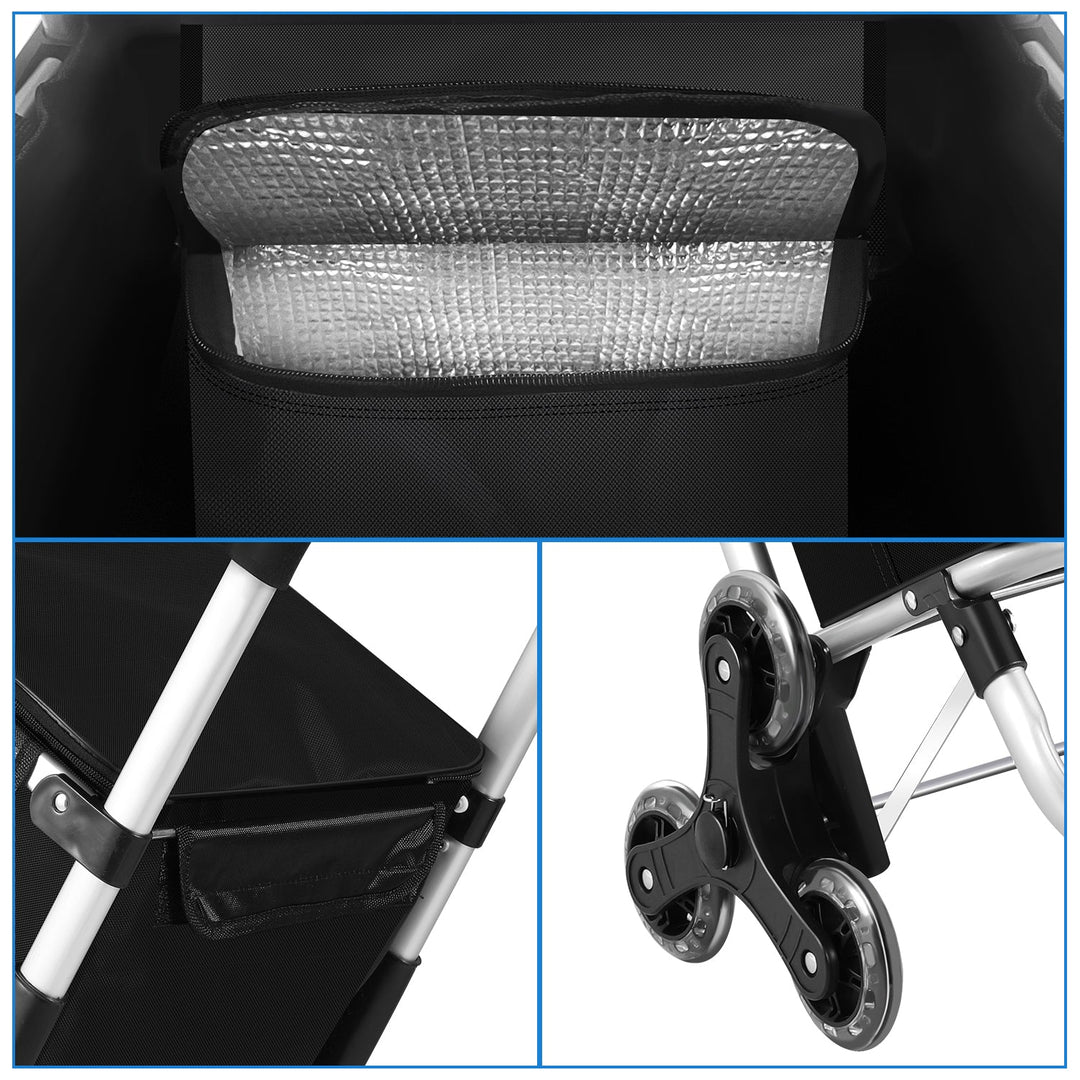 Shopping trolley shopping roller foldable 40L | Bowlift