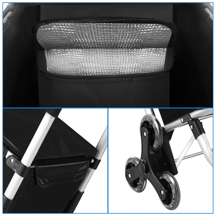 Shopping trolley shopping roller foldable 40L | Bowlift