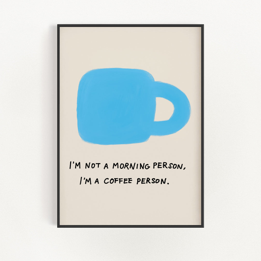 I am a coffee person | Bowlift