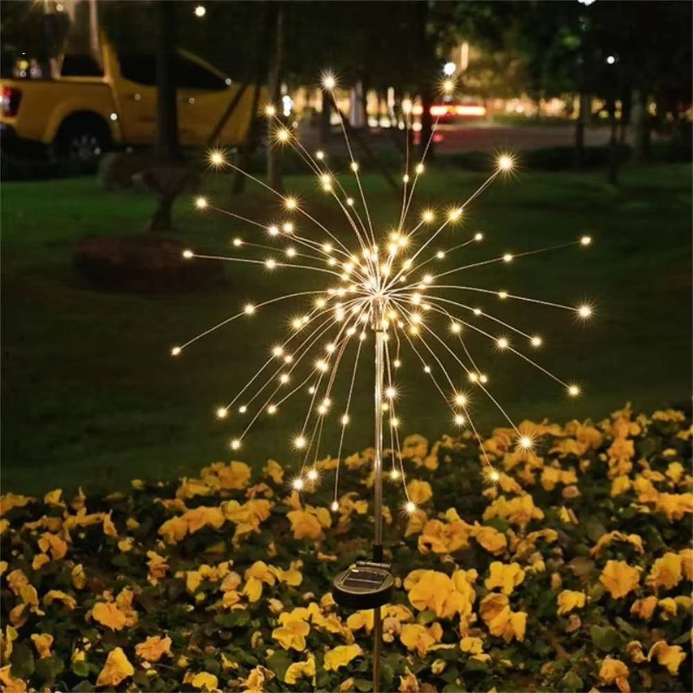 BowLift | Enchanting Solar LED Fireworks Garden Light - 90/150 LED Waterproof Outdoor String Lamp