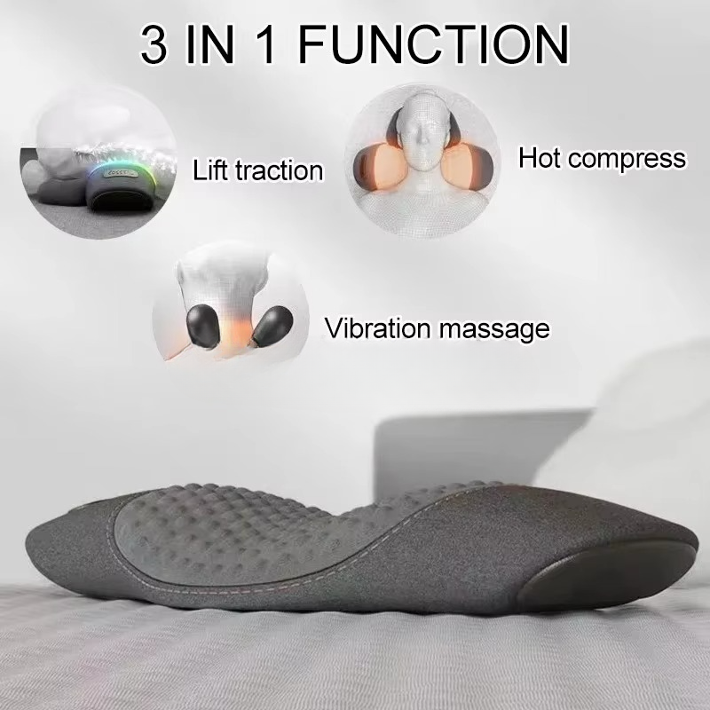 BowLift | Waist Support Pillow with Heating and Vibrating Back Massager