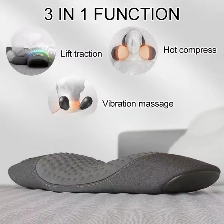 BowLift | Waist Support Pillow with Heating and Vibrating Back Massager