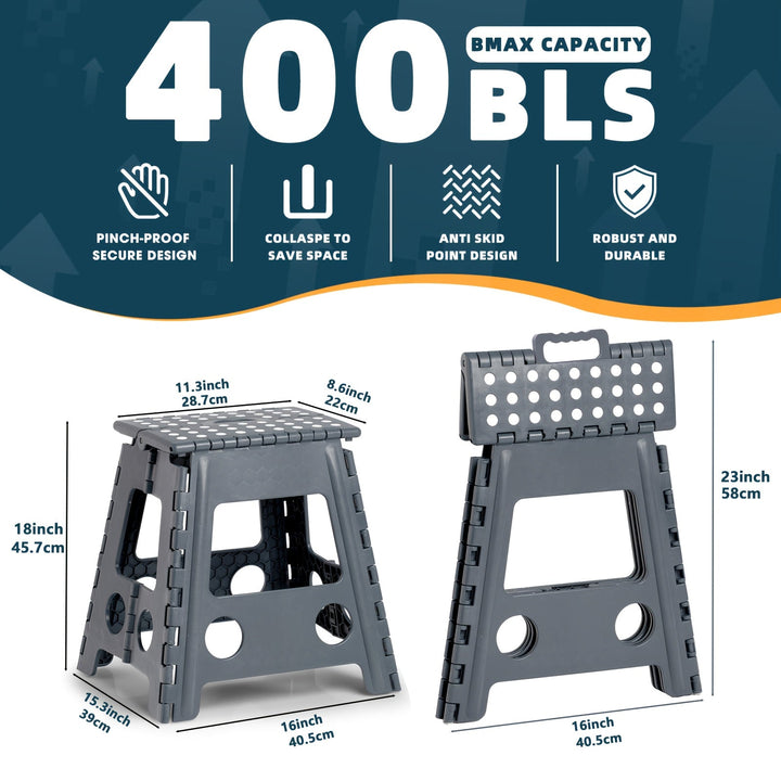 Foldable step stool up to 180 kg | Bowlift