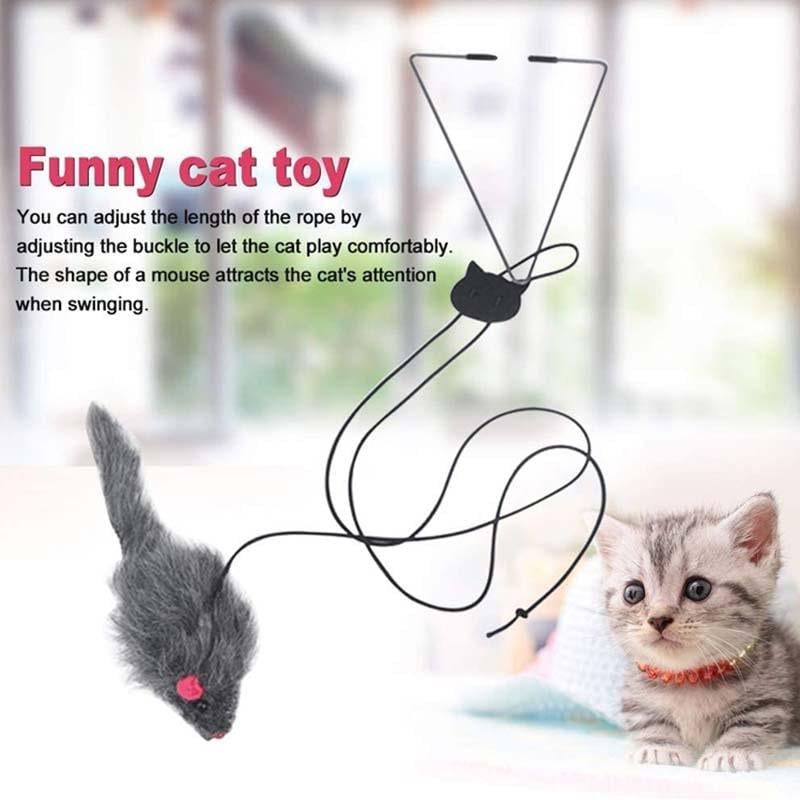 BowLift | Hanging Door Bouncing Mouse Cat Toy