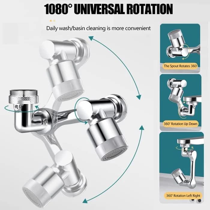 BowLift | SplashTurn - 1080° Rotatable Faucet with Splash Protection