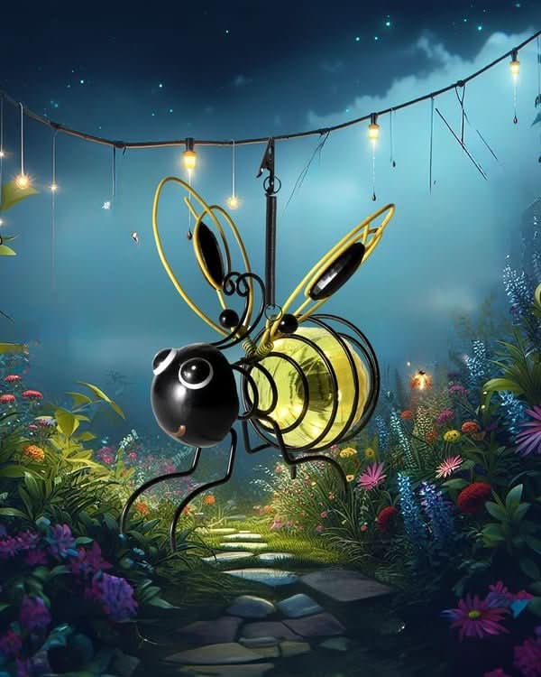 BowLift | Solar garden lamp in the shape of a bee for an atmospheric ambience