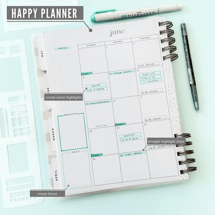 BowLift | CraftMaster FlexiLine — Effortlessly give your planner ultimate organization and stylish clarity!