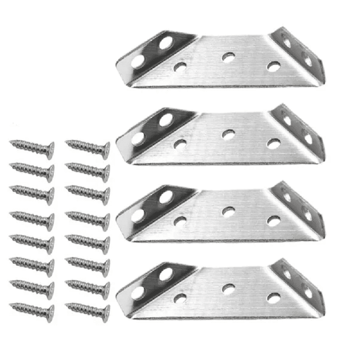 BowLift | Universal Stainless Steel Furniture Corner Connector(10pcs)