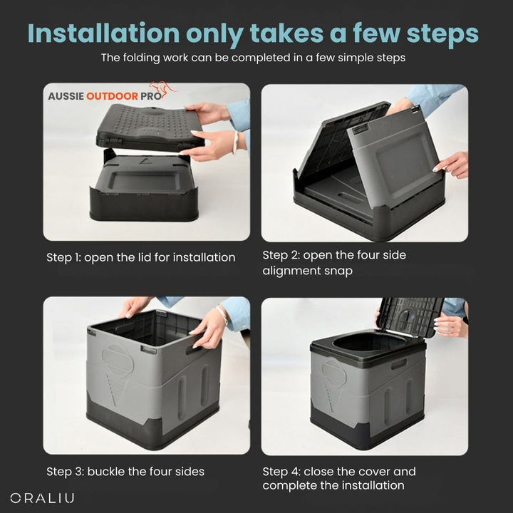 BowLift | Portable Folding Toilet – Ideal for Camping, Festivals & Travel