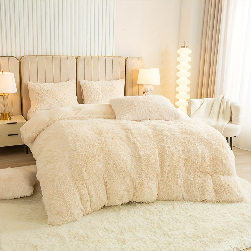 BowLift | Ultra Soft Plush Duvet Cover Set with Zipper - Luxury & Comfort